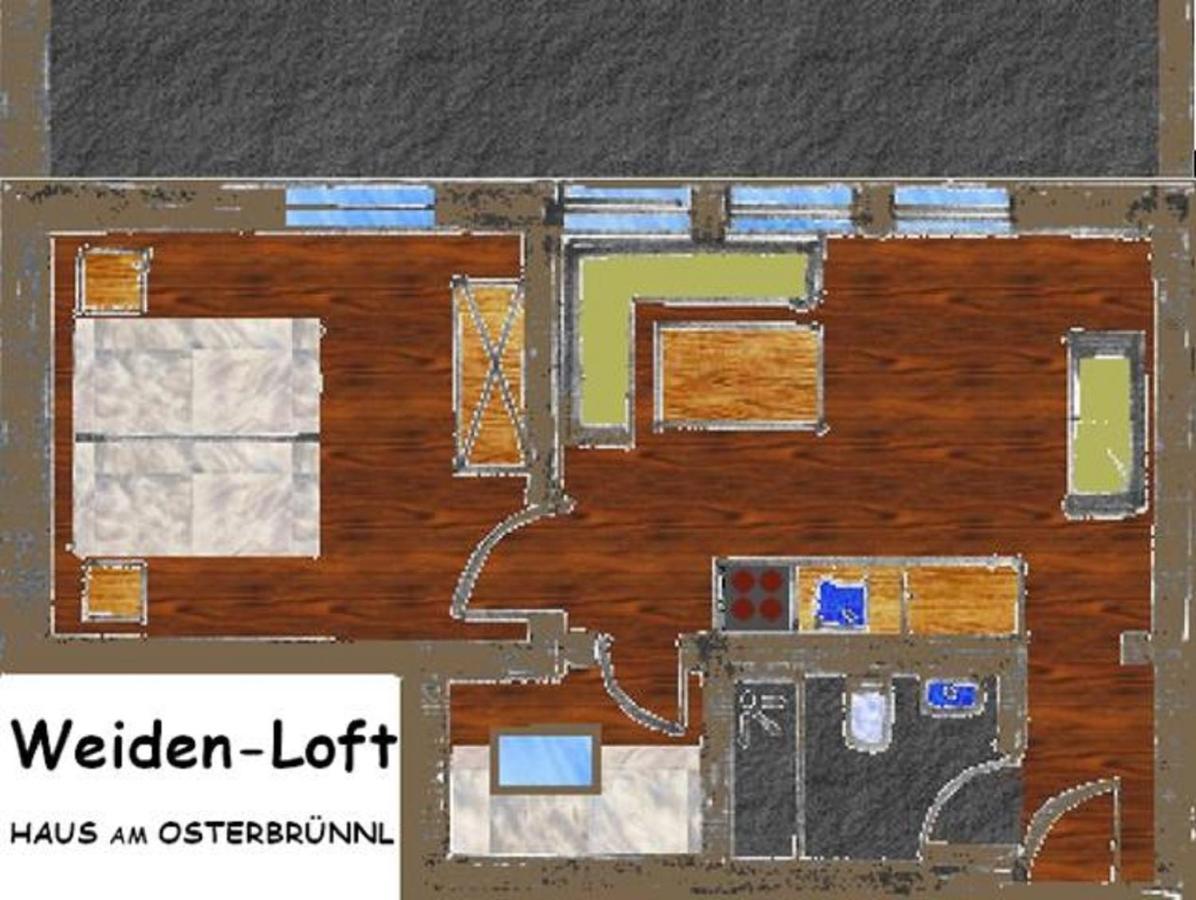 Apartamento Haus am Osterbrünnl Ruhmannsfelden Exterior foto